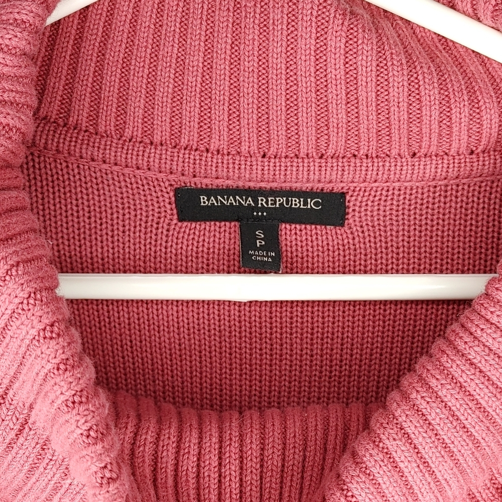2/$50 Pink Banana Republic Knit Sweater - Picture 2 of 5